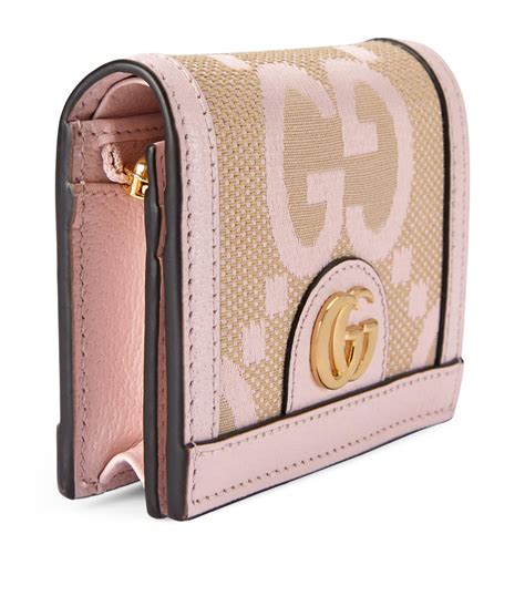 gucci swing wallet pink|Gucci pink wallet on chain.